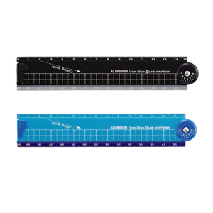 Folded Aluminium Ruler