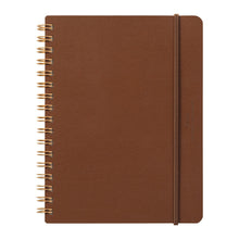 Load image into Gallery viewer, Leather B6 Spiral Notebook